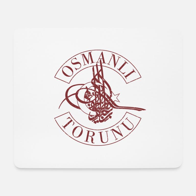 Osmanli - Mousepad (Querformat) - Weiß