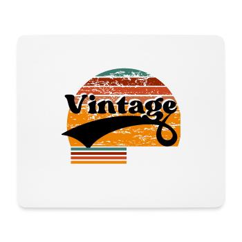 Jahrgang 1980 - Mousepad (Querformat) - Weiß - Vorne