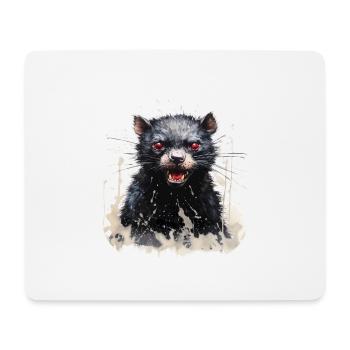 Tasmanian devil - Mouse Pad (horizontal) - white - Front