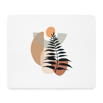 Minimalistic Boho Style - Mousepad (Querformat) - Weiß - Vorne