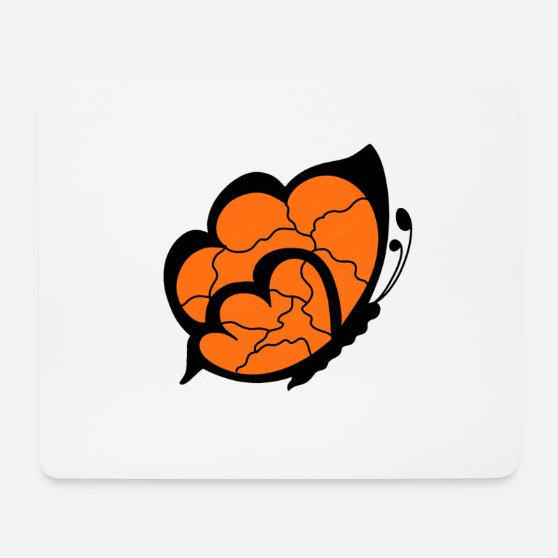 Muster - Mousepad (Querformat) - Weiß