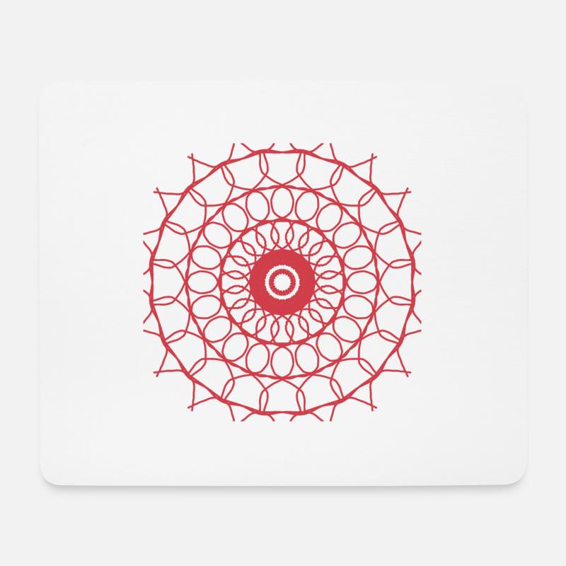 Pattern - Mouse Pad (horizontal) - white