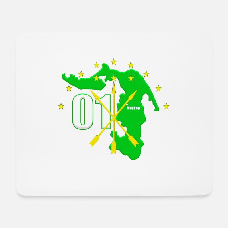 Adyge Vayborz - Mousepad (Querformat) - Weiß