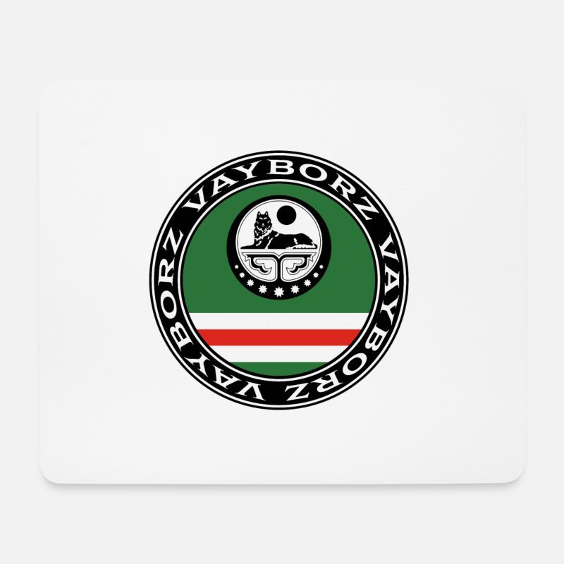 Chechnya Ichkeria Vayborz - Mousepad (Querformat) - Weiß