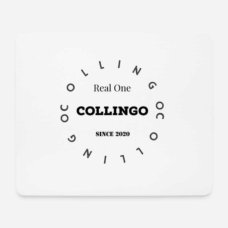 Collingo - Mousepad (Querformat) - Weiß