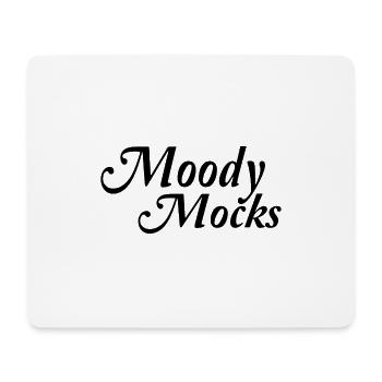 Moody Mocks - Mouse Pad (horizontal) - white - Front