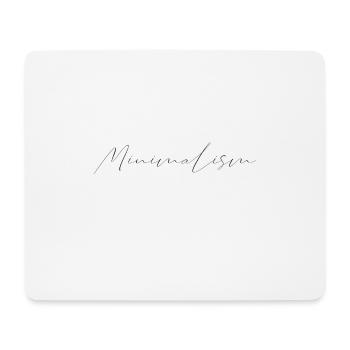 Minimalism - Mouse Pad (horizontal) - white - Front