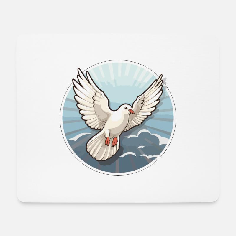 Peace - Mouse Pad (horizontal) - white