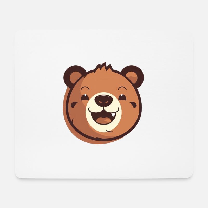 Grin and Bear It - Mouse Pad (horizontal) - white