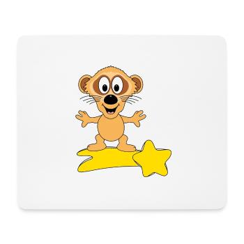 ERDMÄNNCHEN - STERNSCHNUPPE - SURFER - TIER - Mousepad (Querformat) - Weiß - Vorne