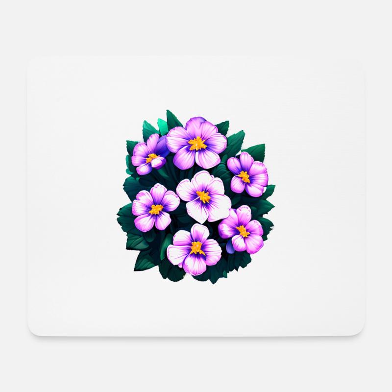 Blume Garten Geschenk Hobbygärtner Blumen Gärtner - Mousepad (Querformat) - Weiß