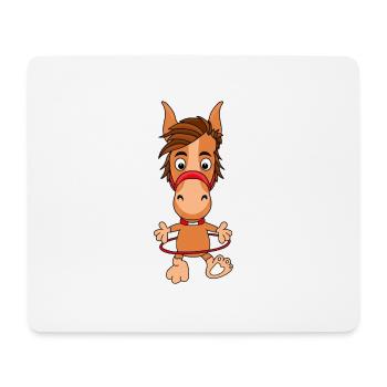 PONY - PFERD - Mousepad (Querformat) - Weiß - Vorne