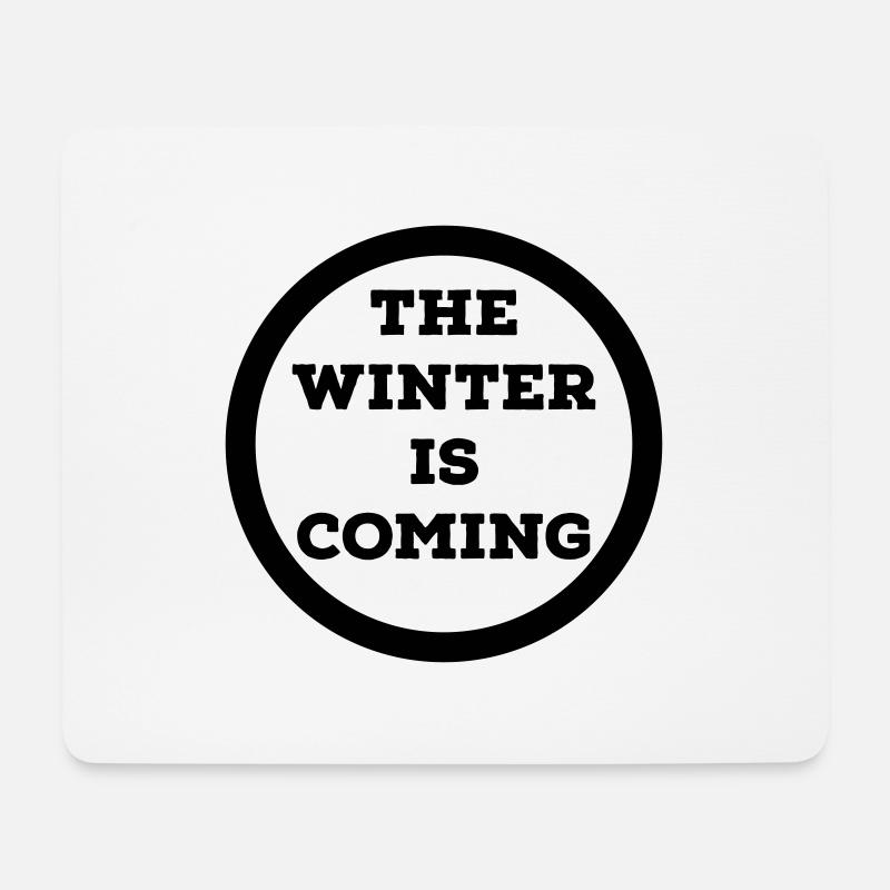 Winter - Mouse Pad (horizontal) - white