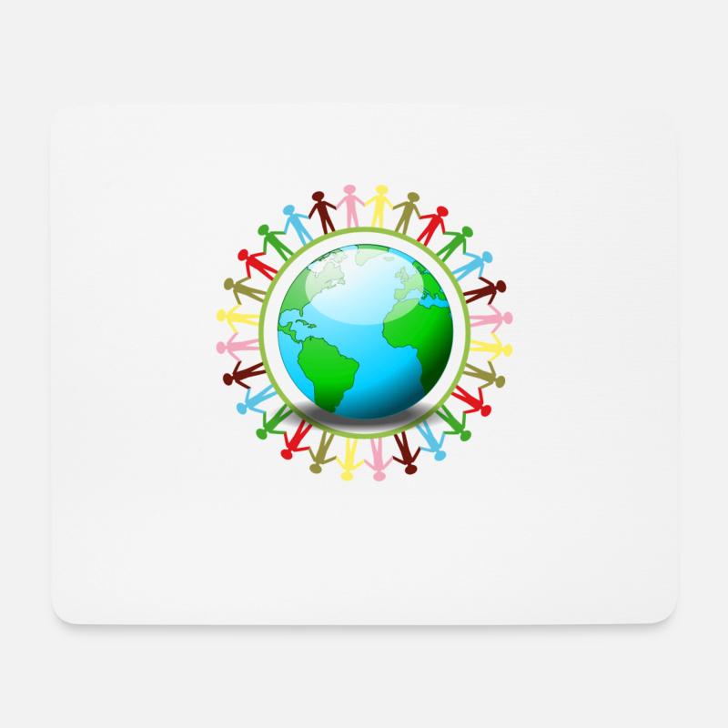 United together - Mousepad (Querformat) - Weiß