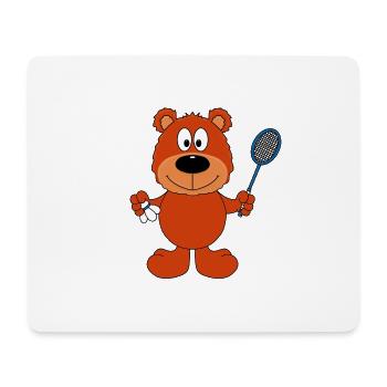 TEDDYBÄR - BÄR - TEDDY - Mousepad (Querformat) - Weiß - Vorne