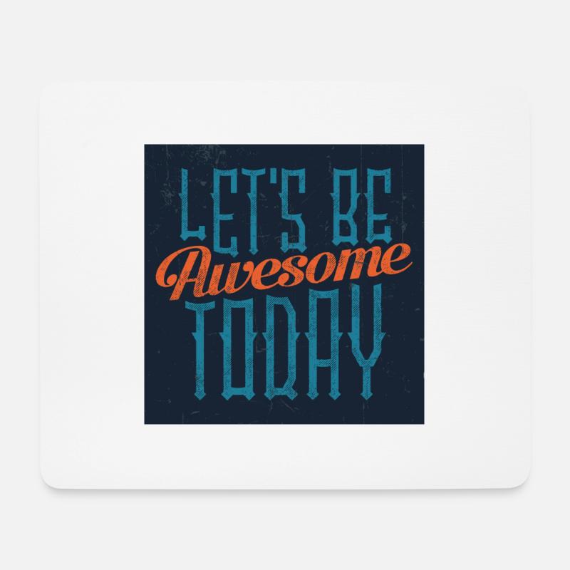 Today - Mouse Pad (horizontal) - white