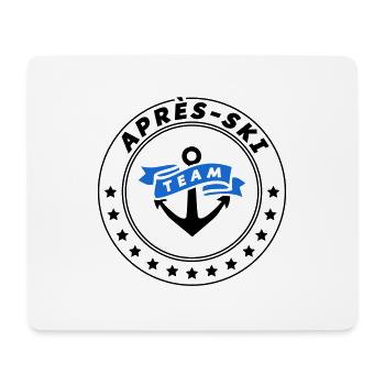 Après Ski Team Anker - Mouse Pad (horizontal) - white - Front