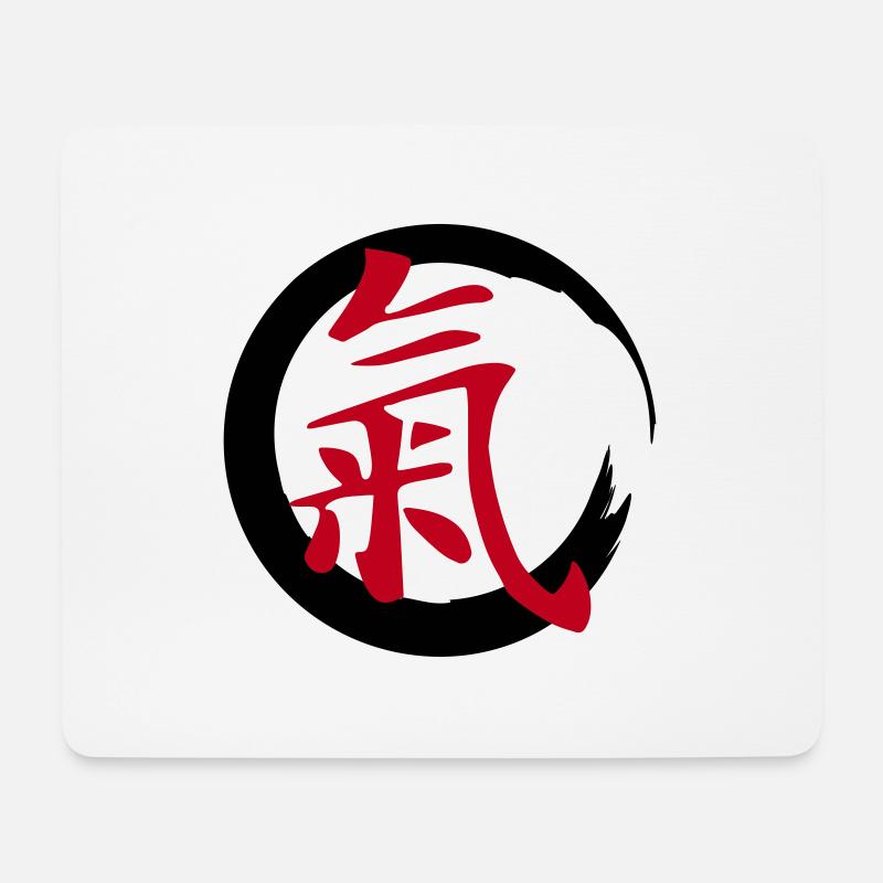 Qigong painted sign - Mousepad (Querformat) - Weiß