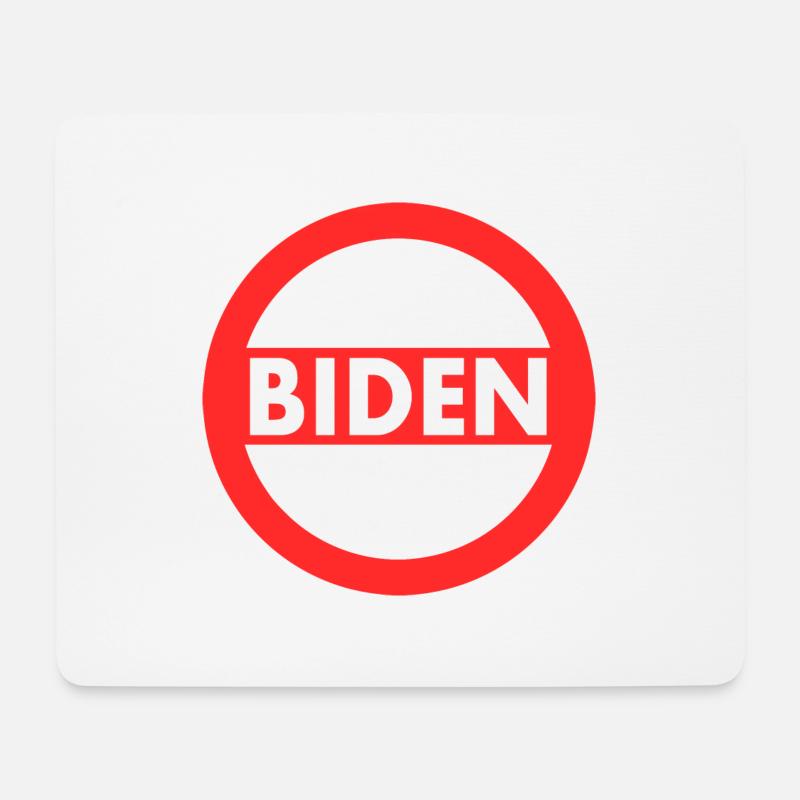 Joe Biden - Mousepad (Querformat) - Weiß