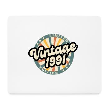 Limited vintage edition 1991 - Mouse Pad (horizontal) - white - Front