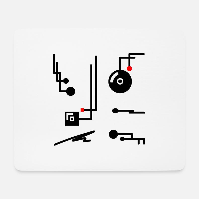 mrmrrs #25 - Mousepad (Querformat) - Weiß