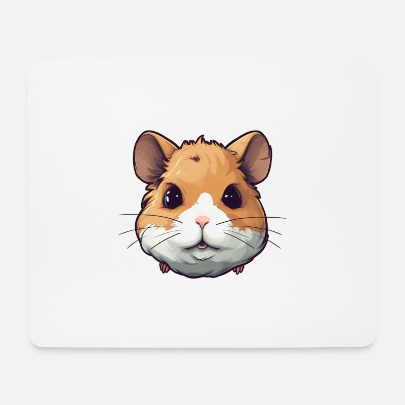 Hamster - Mouse Pad (horizontal) - white