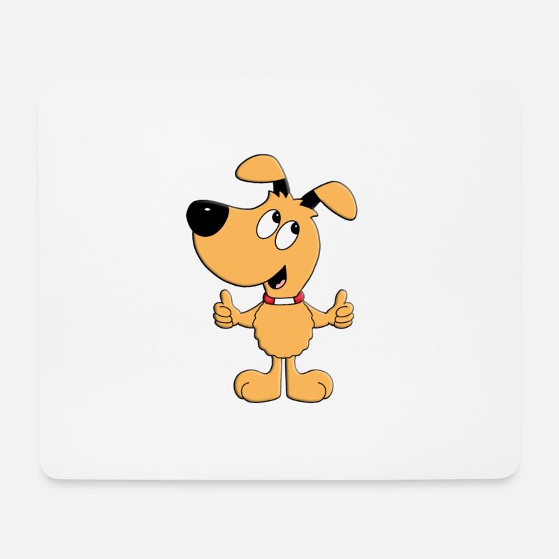 HUND - HUNDE - TIER - TIERE - SUPER - GUT - Mousepad (Querformat) - Weiß