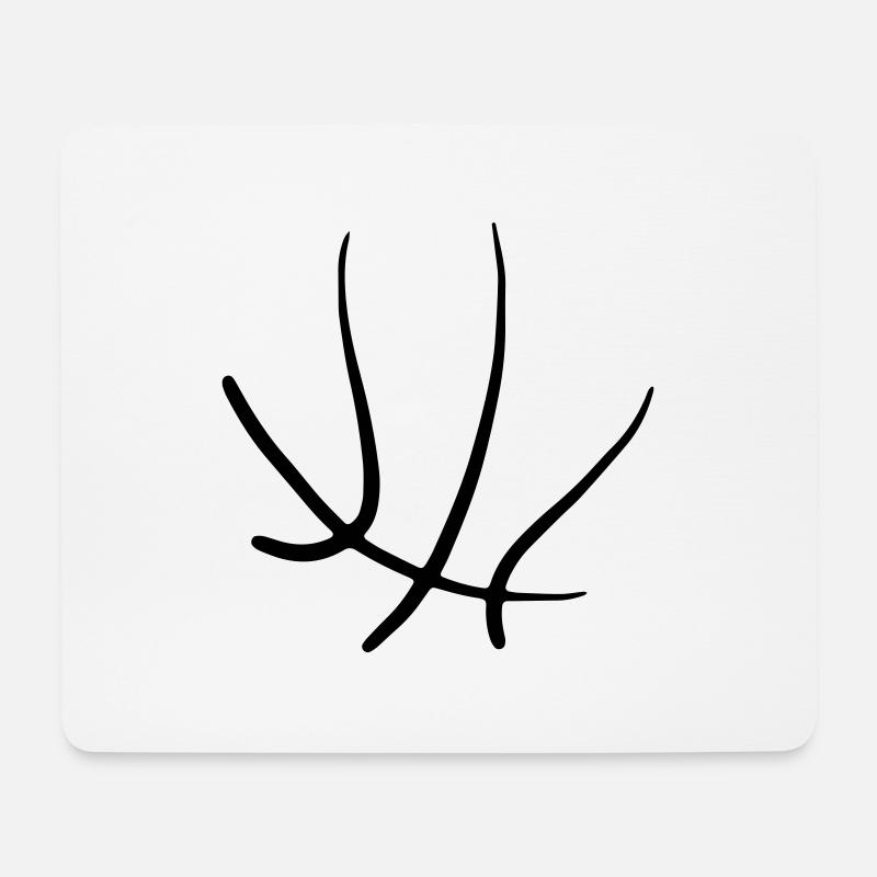 Basketbäll 11 Zeichenfläche 11 - Mousepad (Querformat) - Weiß
