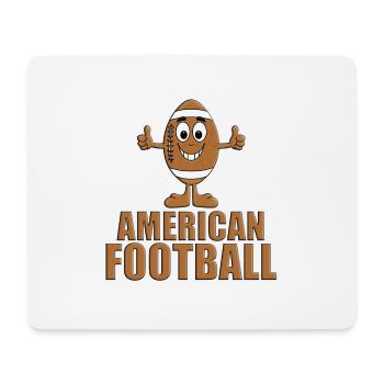AMERICAN FOOTBALL - SPORT - SUPER - GUT - Mousepad (Querformat) - Weiß - Vorne