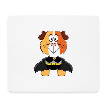 SUPERHELD - MEERSCHWEINCHEN - TIER - HELD - KINDER - Mousepad (Querformat) - Weiß - Vorne