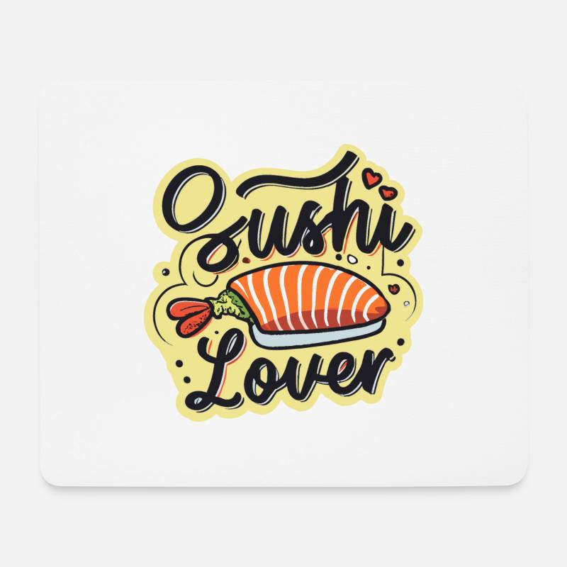 Sushilover - Mouse Pad (horizontal) - white