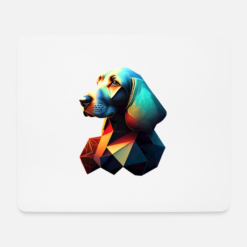 Hundehalter Dachshund Hund Dackelwelpe Hunde - Mousepad (Querformat) - Weiß