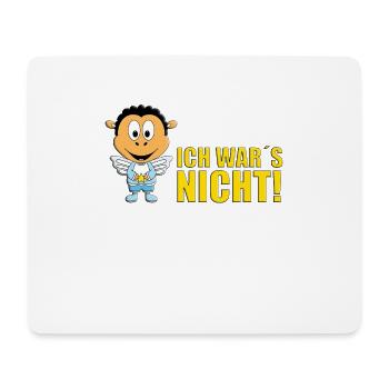 SCHAF - ENGEL - ICH WAR´S NICHT! - Mousepad (Querformat) - Weiß - Vorne