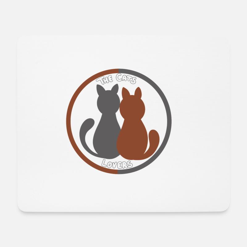 Cats Cats Cats - Mouse Pad (horizontal) - white