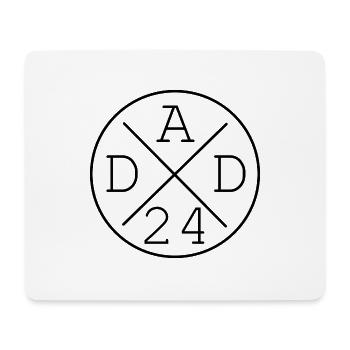 Dad 24 Vatertag Geschenkidee - Mousepad (Querformat) - Weiß - Vorne