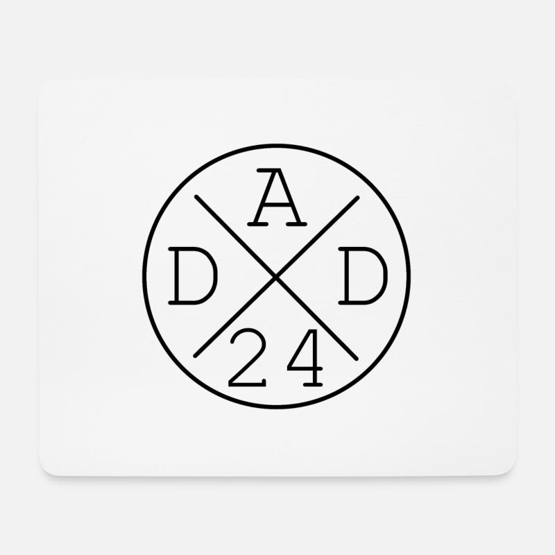 Dad 24 Father's Day Gift Idea - Mouse Pad (horizontal) - white