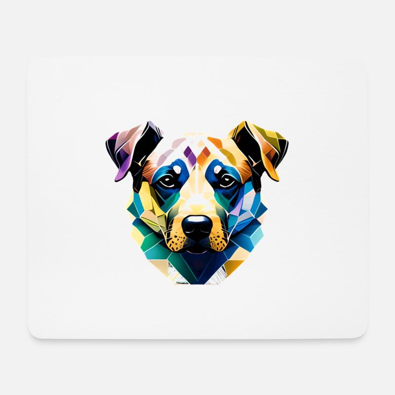 Hundehalter Hunde Deutscher Schäferhund Hundewelpe - Mousepad (Querformat) - Weiß