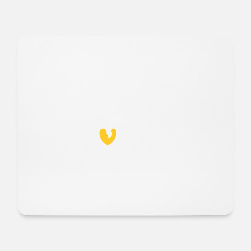 100% Muskeln - Mousepad (Querformat) - Weiß