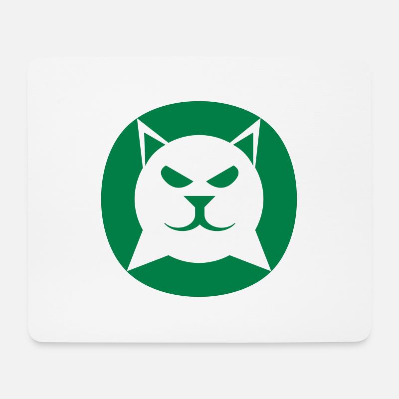 Luchs. - Mousepad (Querformat) - Weiß