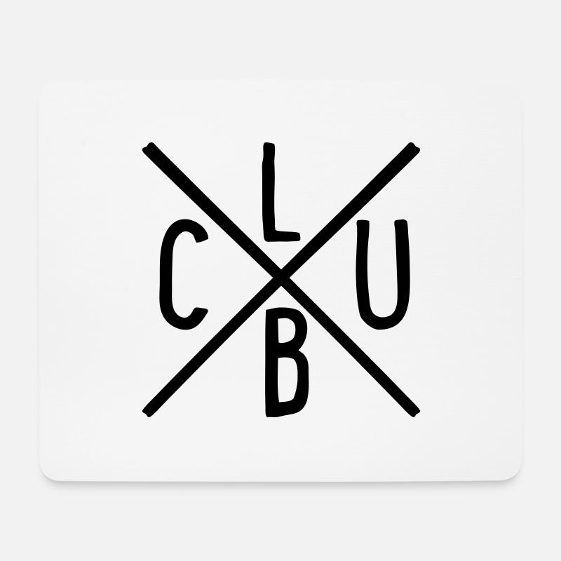 Club - Mouse Pad (horizontal) - white