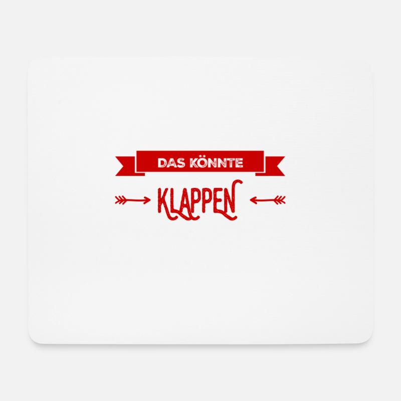 alles ist möglich - Mousepad (Querformat) - Weiß