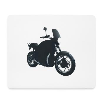 Moto Motocross Fan de moto Motard - Tapis de souris (format paysage) - blanc - Devant