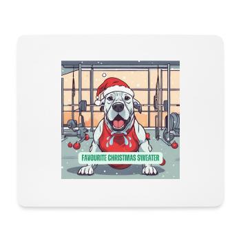 Die Jingle Bells - Doggy Edition - Mousepad (Querformat) - Weiß - Vorne