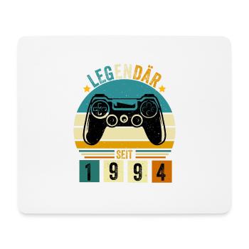 legendär seit 1994 konsole gamer 1994 - Mousepad (Querformat) - Weiß - Vorne