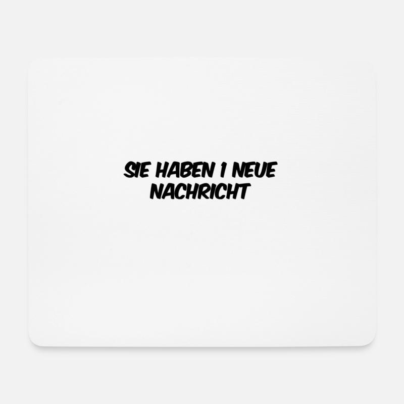 sie haben Post - Mousepad (Querformat) - Weiß