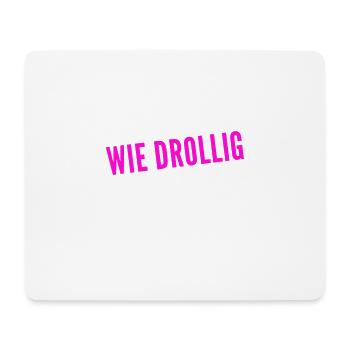 goldig - Mousepad (Querformat) - Weiß - Vorne
