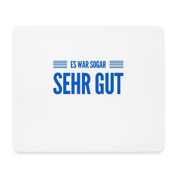 mir hat es sehr gut gefallen - Mousepad (Querformat) - Weiß - Vorne