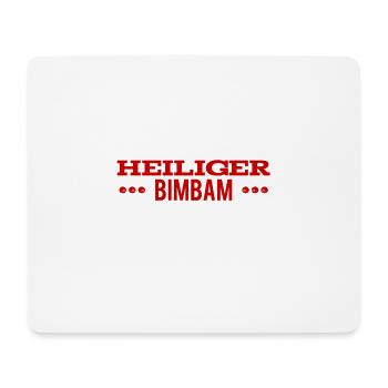 das ist eine Überraschung - Mousepad (Querformat) - Weiß - Vorne