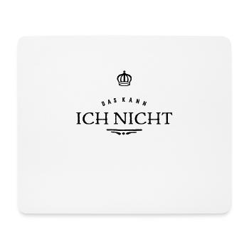 Nichtskönner - Mousepad (Querformat) - Weiß - Vorne