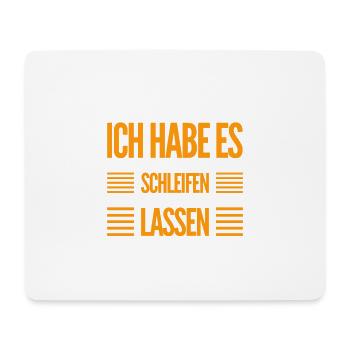 jetzt wird es anders - Mousepad (Querformat) - Weiß - Vorne
